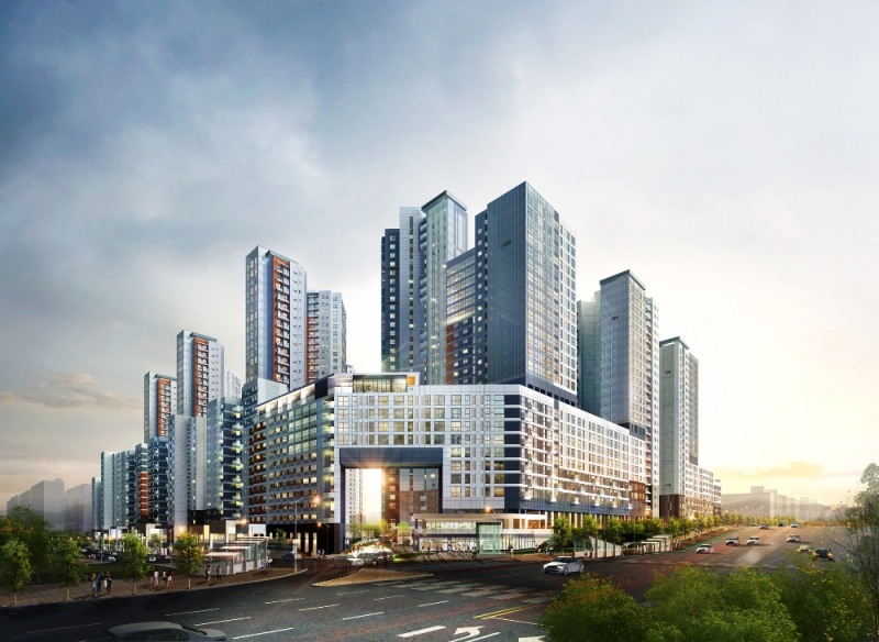 디에이치 자이 개포 투시도.(사진=현대건설)