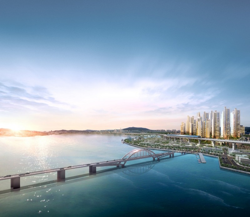 봉래 에일린의 뜰 조감도.(사진=아이에스동서)