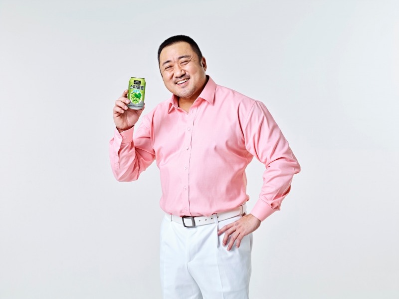 미닛메이드 마동석 모델 발탁 이미지.(사진=코카-콜라)