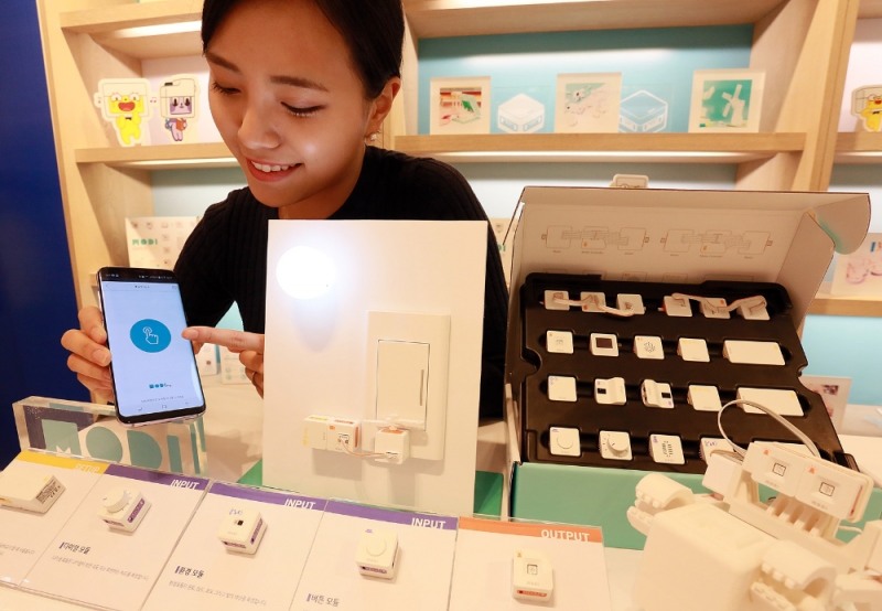 코딩 교육용 로봇 (사진=갤러리아백화점)