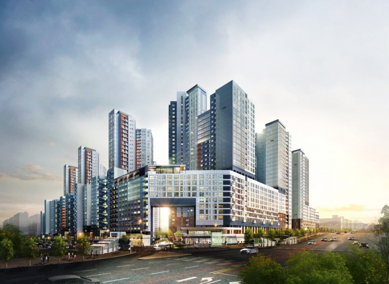 디에이치 자이 개포 투시도.(사진=현대건설)