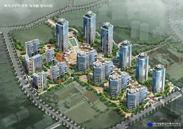 흑석9구역 재개발 조감도.(사진=서울시클린업시스템)