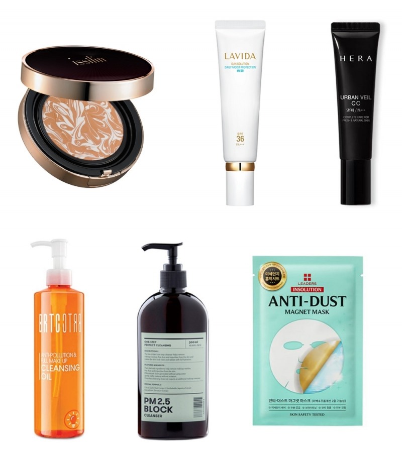미세먼지 막고, 지우고…뷰티업계, 안티폴루션 시장 '주목'