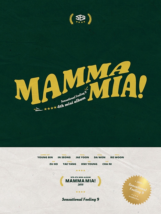 SF9, ‘MAMMA MIA!’ 한정판 스페셜 에디션 발매