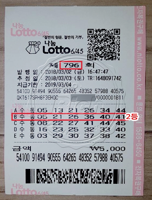 로또 당첨자 “자금이 넉넉하지 않아 버틸 수가 없었다”사연 전해