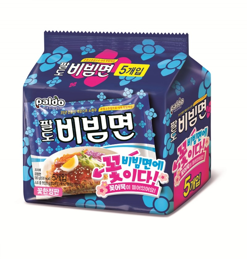 팔도, 봄맞이 한정판 ‘봄꽃 비빔면’ 출시