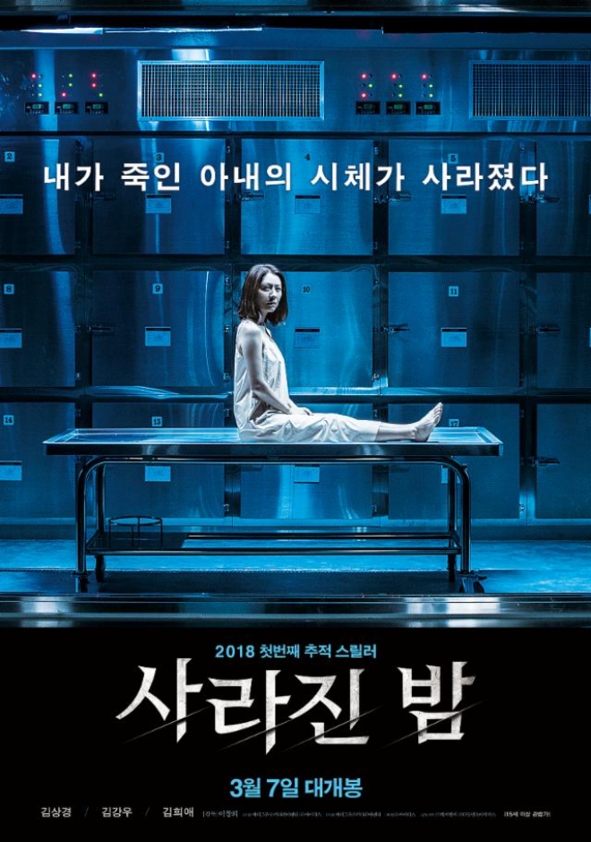 최신 개봉작 스릴러 '사라진 밤' 메인 포스터 (사진=메가박스)