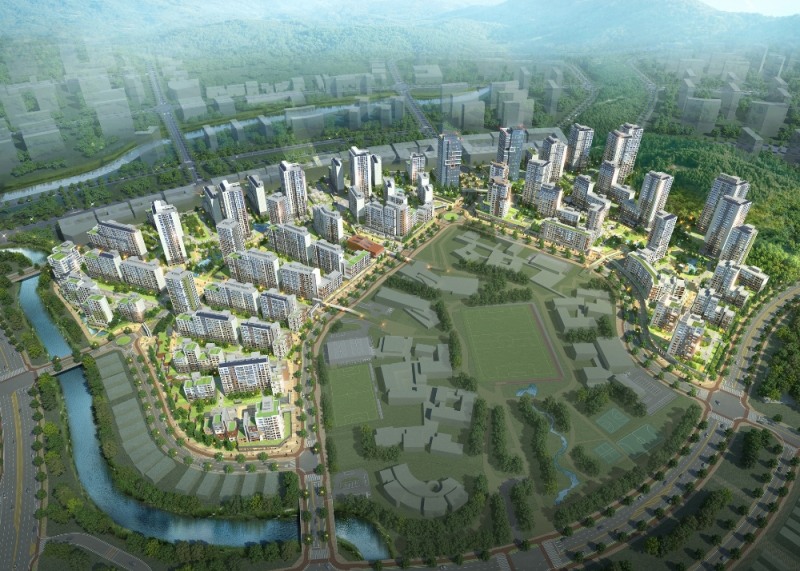 세종 마스터힐스 조감도.(사진=현대건설)