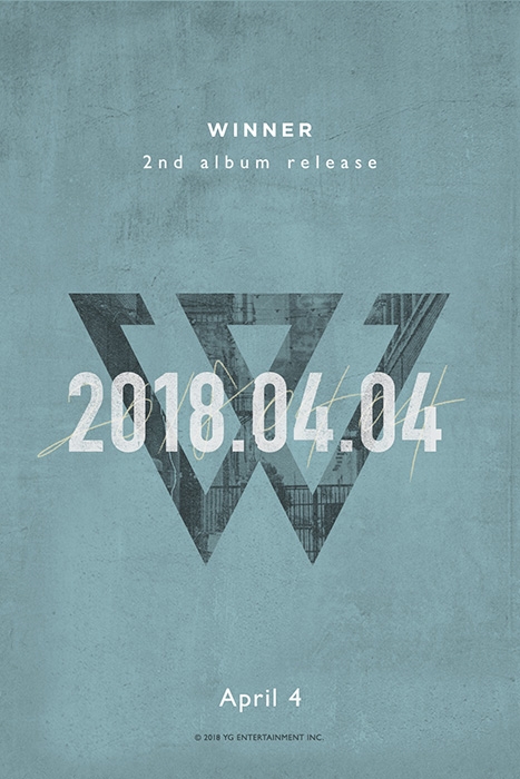 위너, 4월 4일 4년 만에 정규 2집으로 컴백