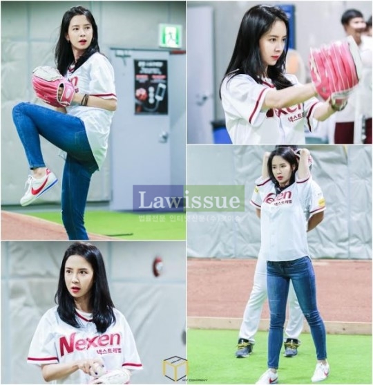 송지효, 청바지 입고도 청초美 발산...'넋을 잃을 정도'