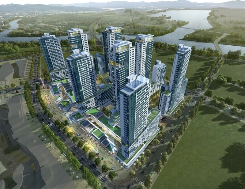 세종 제일풍경채 위너스카이 조감도.(사진=제일건설)