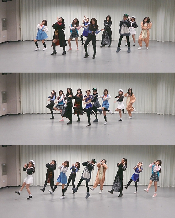 프로미스나인, '피노키오' 캐릭터 커넥트 버전 안무 영상 공개