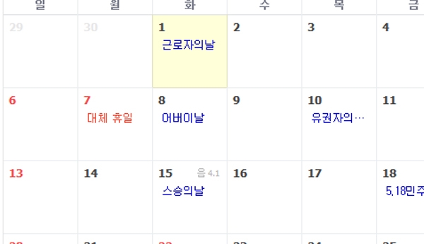 공휴일 지정 않기로 가닥....내달8일 한풀 꺾인 희망고문