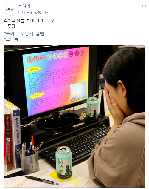 (순하리 페이스북, 더에스엠씨 제공)