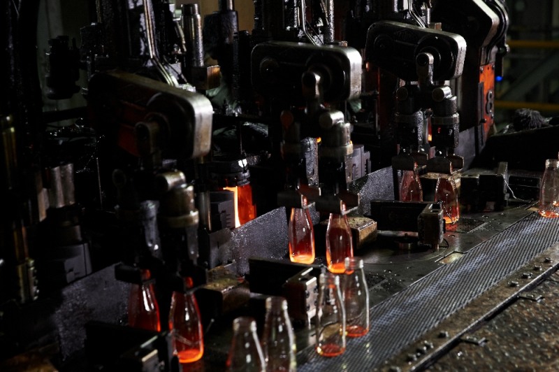 논산2공장의 병생산 현장.(사진=삼광글라스)