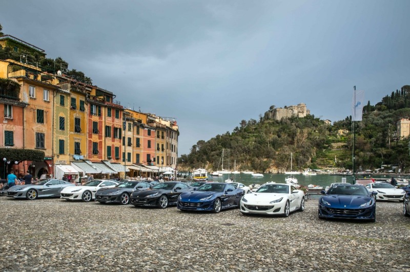 페라리 ‘포르토피노’ 유럽 투어.(사진=페라리)