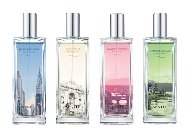 세니떼 퍼퓸드 코롱 4종 리뉴얼 이미지.(사진=코리아나화장품)