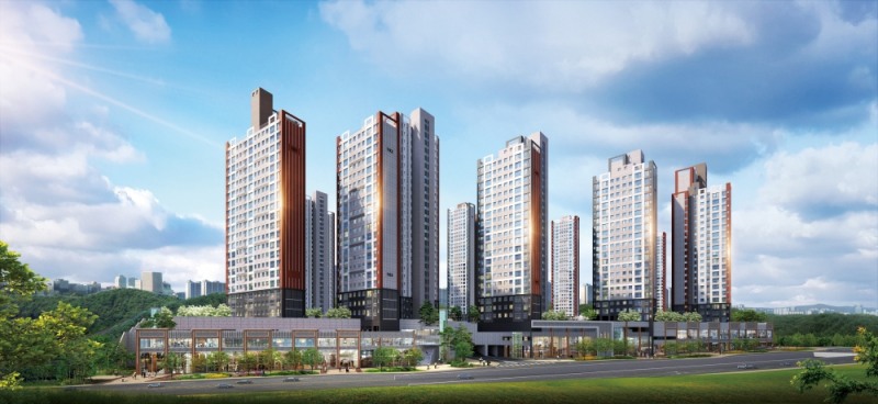 신동백 두산위브더제니스 주경투시도.(사진=두산건설)