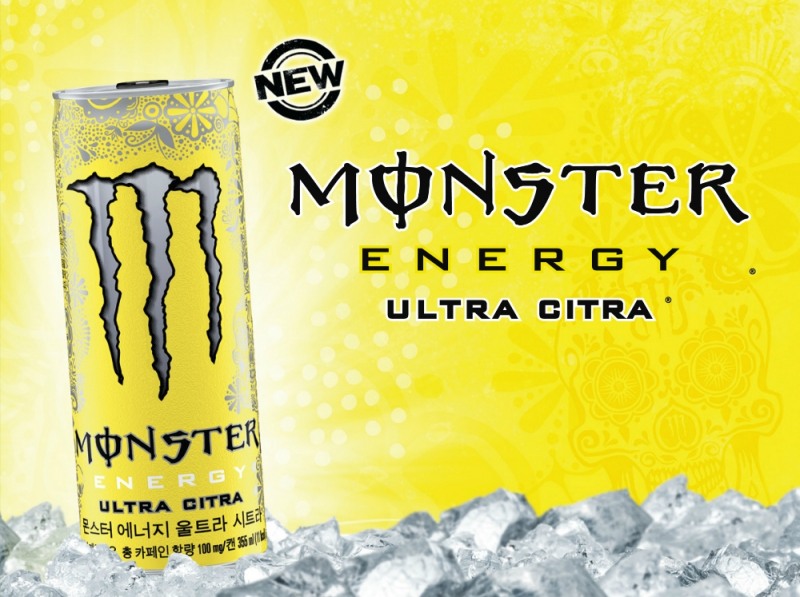 몬스터 에너지 코리아, 신제품 '몬스터 에너지 울트라 시트라' 출시