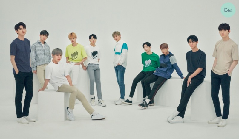 패션 브랜드 씨이앤 ‘워너원’ 모델로 발탁