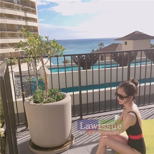 한채아, 감탄만 부르는 환상 S라인...차세찌가 반할 수 밖에