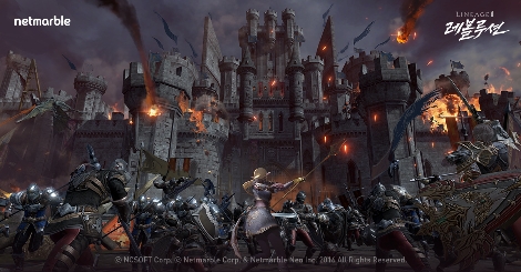 넷마블의 모바일 MMORPG '리니지2 레볼루션' 이미지. (사진=넷마블)