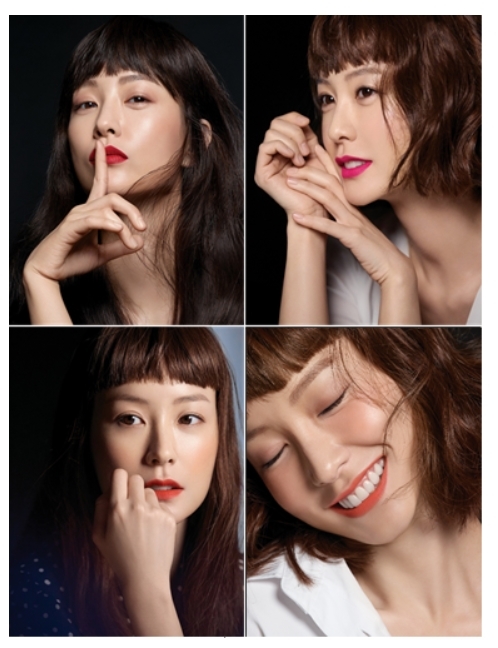 로라 메르시에, 정유미 립스틱 화보 영상 대공개