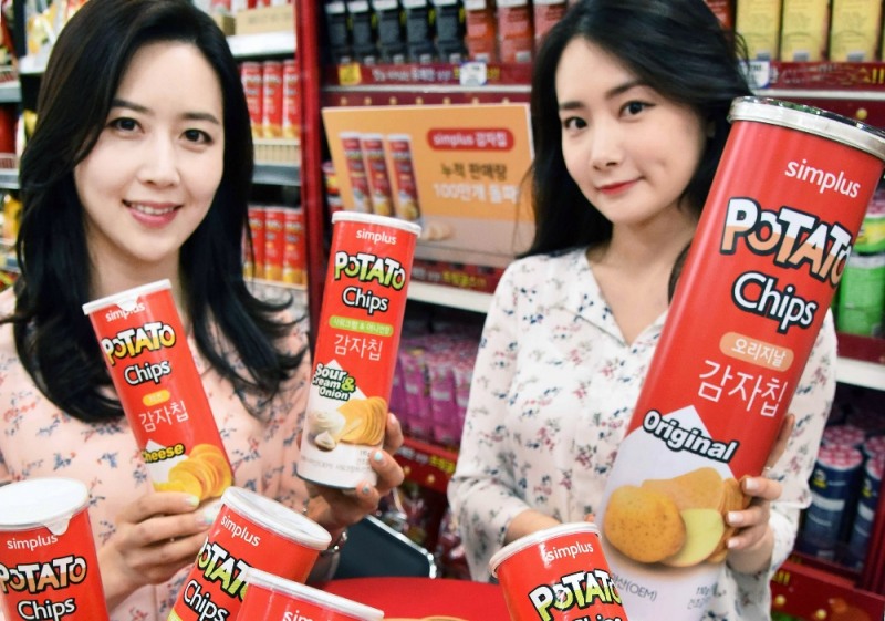 홈플러스 PB ‘simplus 감자칩‘, 판매고 100만개 돌파