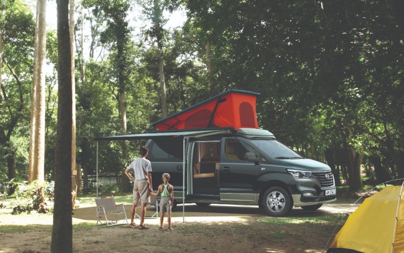 더 뉴 그랜드 스타렉스 캠핑카.(사진=현대자동차)