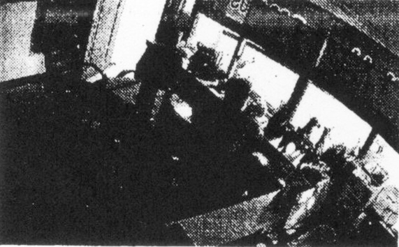 장례식장 상단실에서의 범행장면(사진제공=부산지방경찰청).