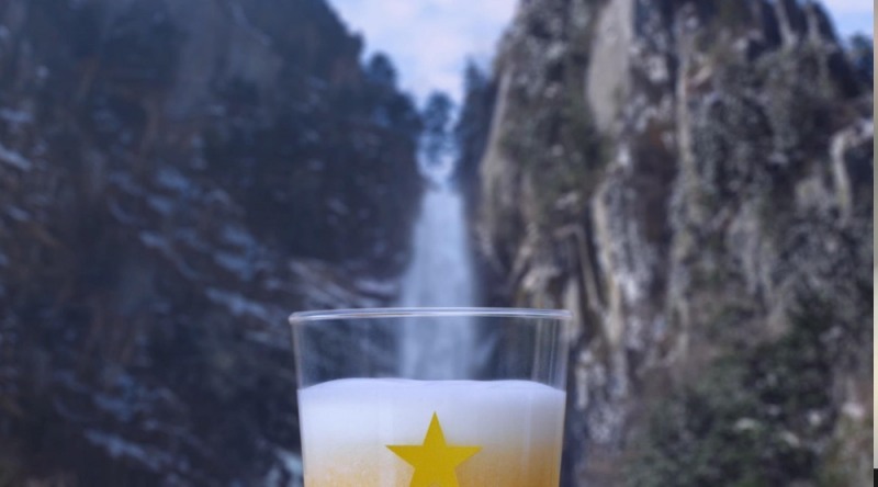 삿포로맥주 TV광고이미지.(사진=포도컴)