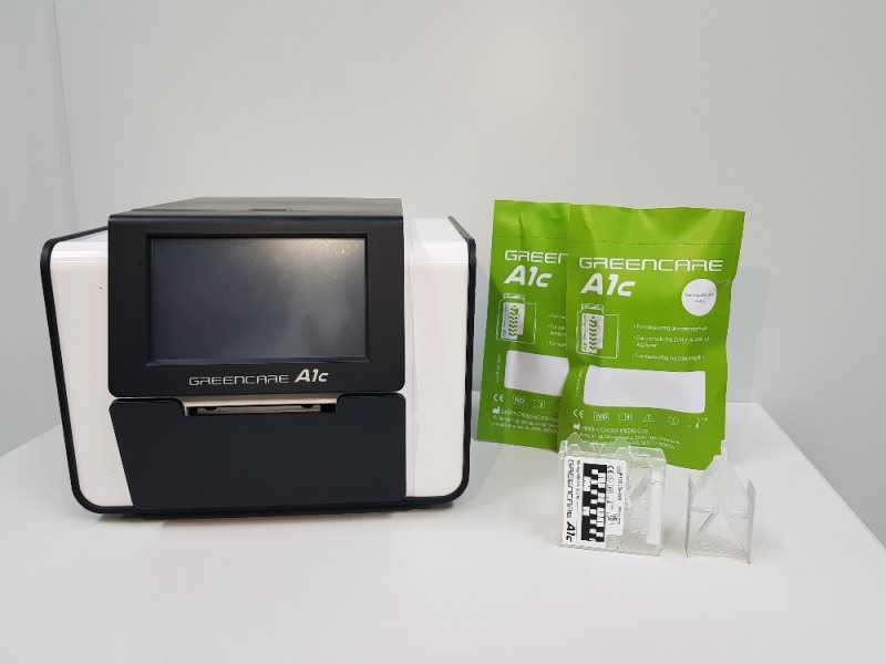 당화혈색소(HbA1c) 측정 키트 '그린케어 에이원씨' (사진= GC녹십자엠에스)