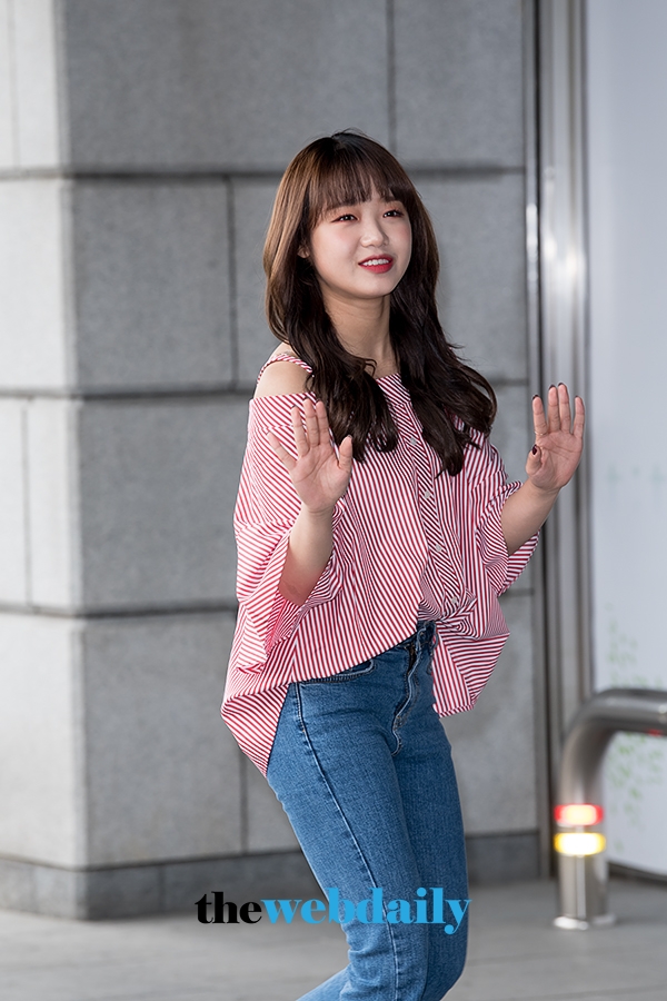 우주미키 최유정, KBS '대국민 토크쇼 안녕하세요' 출근길