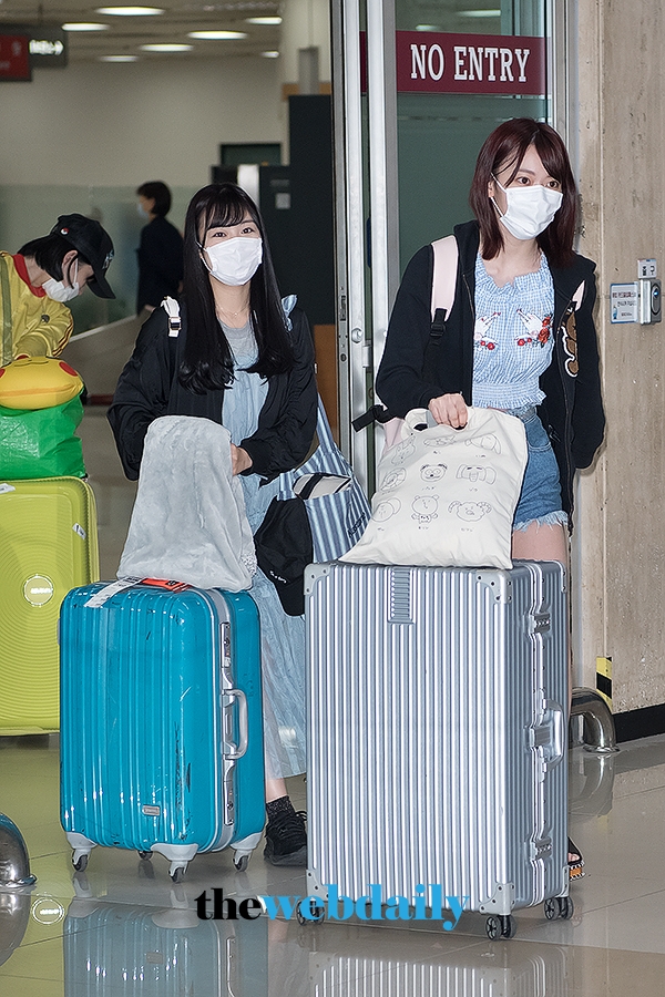 모토무라 아오이(本村碧唯)-미야와키 사쿠라(宮脇咲良), 김포국제공항 입국 현장