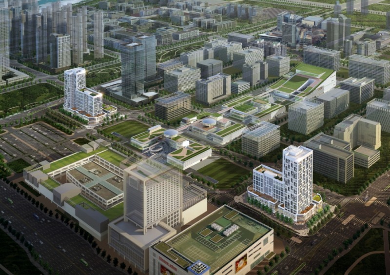 송도 더샵 트리플타워 조감도.(사진=포스코건설)