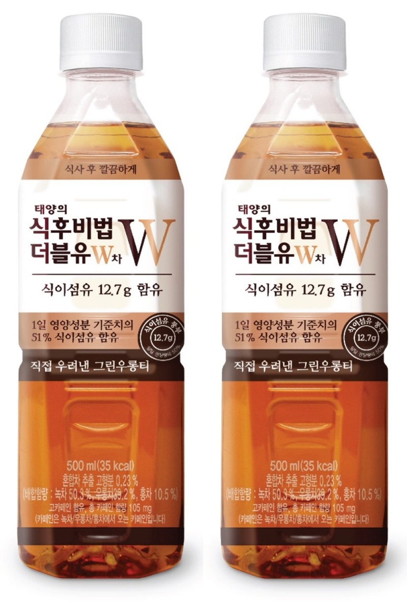 태양의 식후비법 W차 제품. (사진=코카-콜라사)