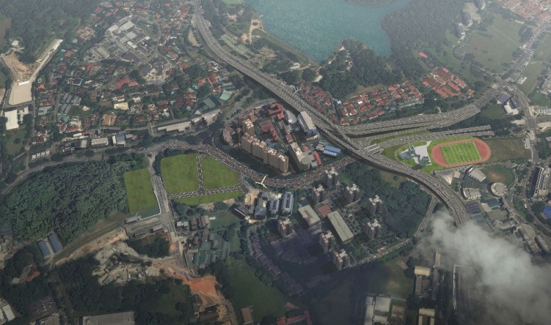 싱가포르 NSC N107 현장 조감도.(사진=삼성물산)