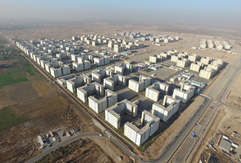 이라크 비스마야 신도시 전경.(사진=한화건설)