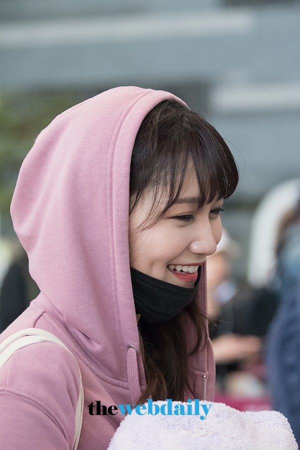 코지마 마코(小嶋真子), 김포국제공항 출국 현장