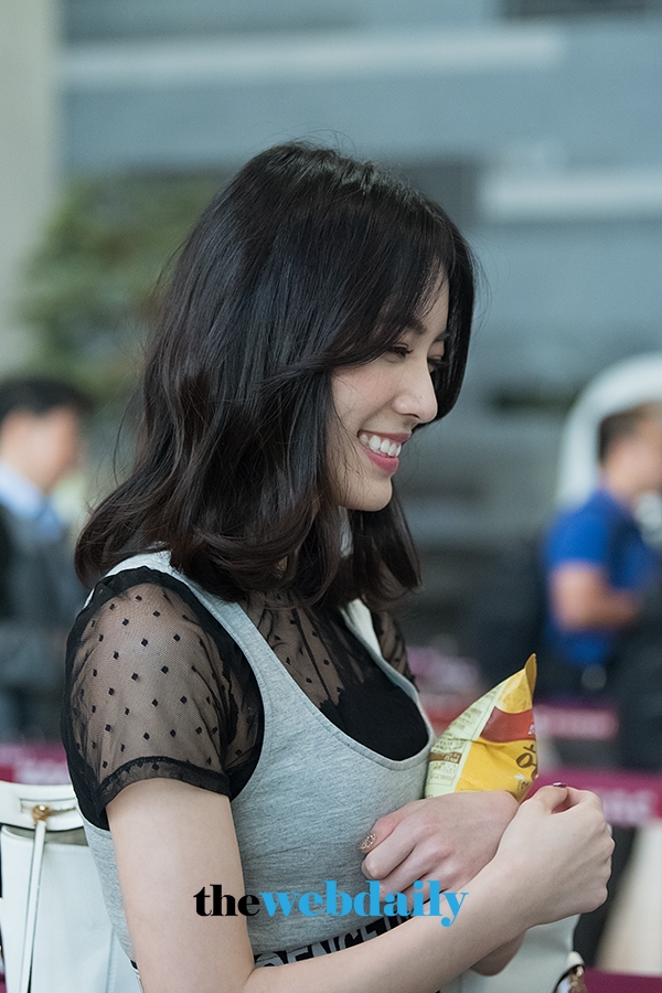 마츠이 쥬리나(松井珠理奈), 김포국제공항 출국 현장
