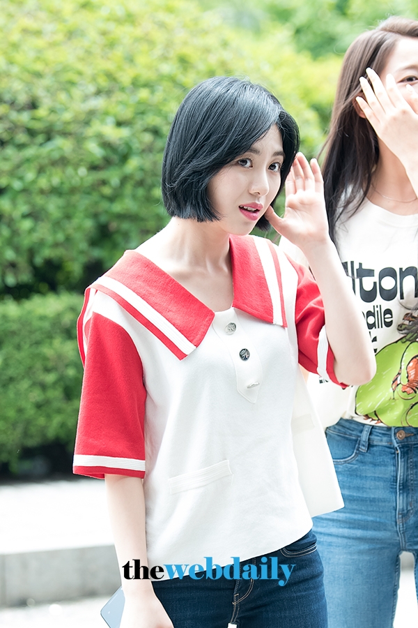 AOA(에이오에이) 민아, '대국민 토크쇼 안녕하세요' 출근길 현장
