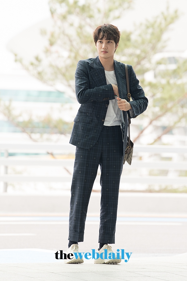 EXO(엑소) 카이, 인천국제공항 출국 현장