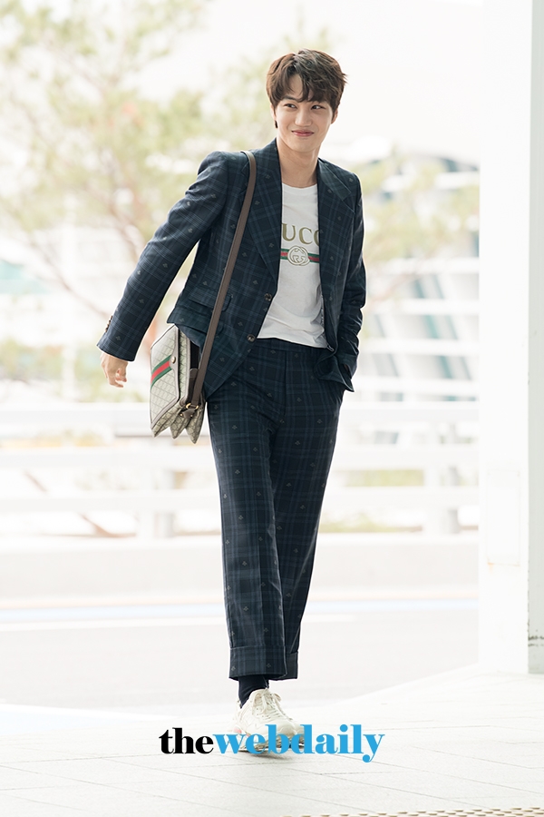 EXO(엑소) 카이, 인천국제공항 출국 현장
