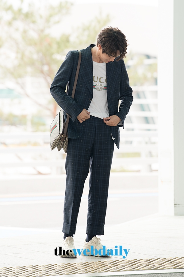 EXO(엑소) 카이, 인천국제공항 출국 현장