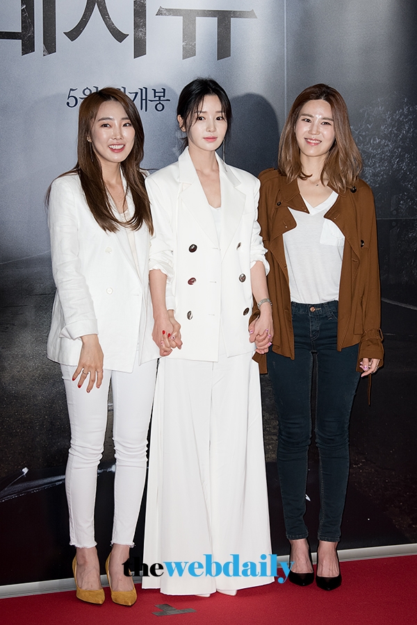 이보람-남규리-김연지, 영화 '데자뷰'의 VIP 시사회