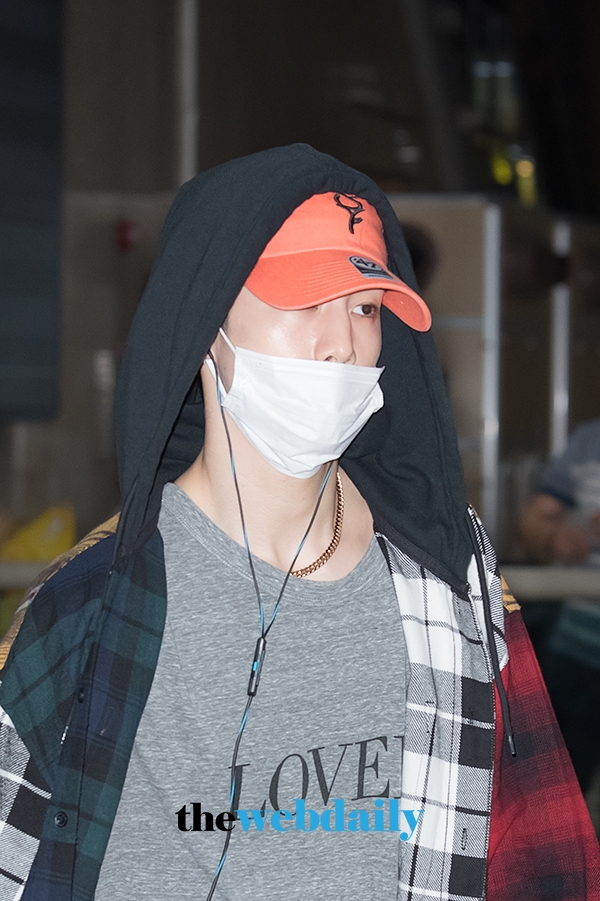 갓세븐(GOT7) 마크, 김포국제공항 현장