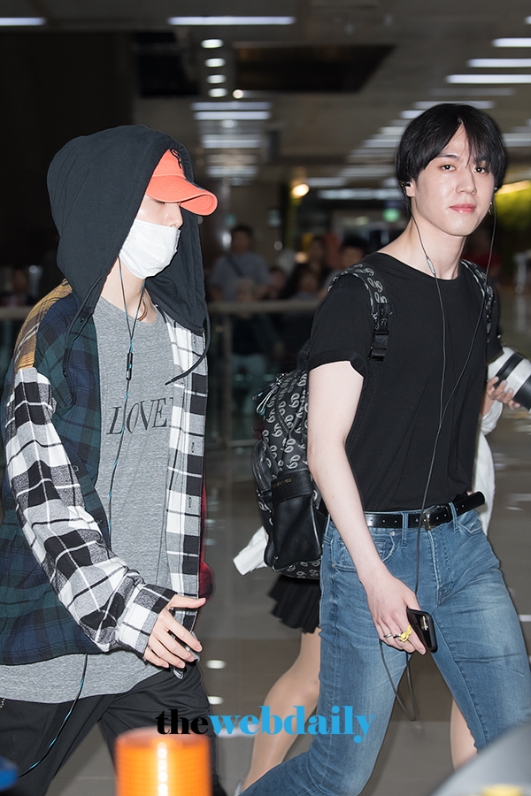 갓세븐(GOT7) 마크-유겸, 김포국제공항 현장