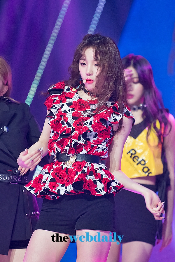 (여자)아이들 우기, MBC MUSIC '쇼챔피언' 현장공개
