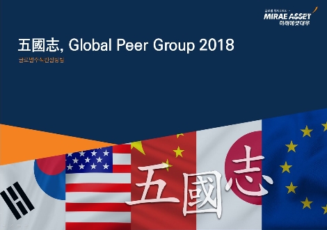 미래에셋대우가 발간한 '五國志, Global Peer Group 2018' 이미지. (사진=미래에셋대우)
