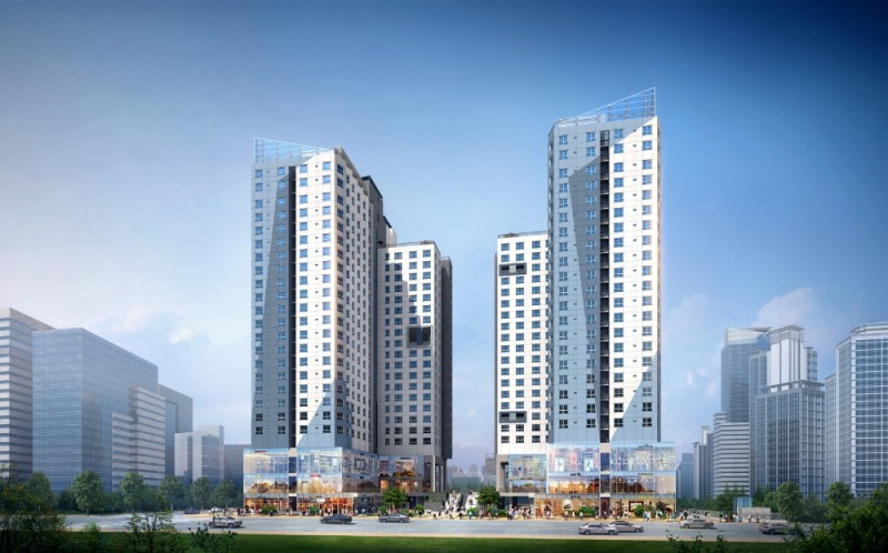 시티타워역 골드클래스 투시도.(사진=골드종합건설)